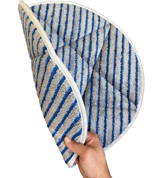 Alt view image 4 of 6 - 21" Microfiber Scrubber Carpet Bonnets | 6 Pack