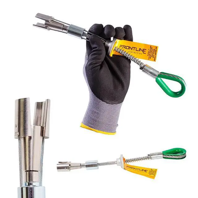 Alt view image 2 of 6 - Frontline COB110K Reusable 10K Concrete Anchor Bolt | Removable Trigger Anchor | ANSI, OSHA & EN Compliant | Built Tough, Rugged and Corrosion Resistant
