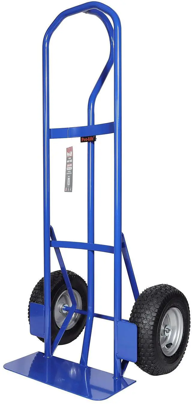 Main image of Hand Truck Heavy Duty - 1000 Lbs Loading Capacity - Industrial Cart Dolly with Vertical Handle - Made in Taiwan