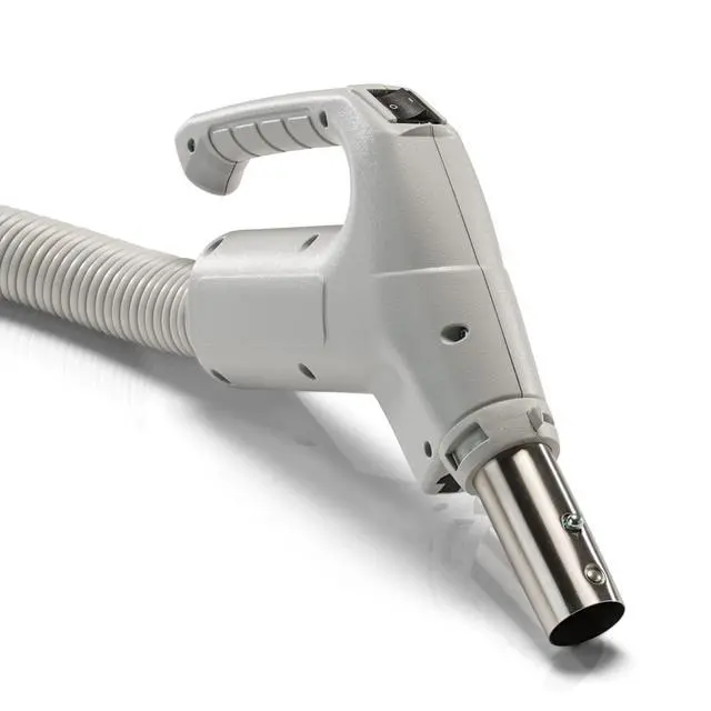 Alt view image 5 of 6 - Prolux 30 ft Universal Central Vacuum Kit with Suction Driven Turbo Nozzles - Central Vacuum Hose for Versatile Cleaning on Surfaces - Convenient Central Vac Tools for Upholstery, Stairs & Hard Floors