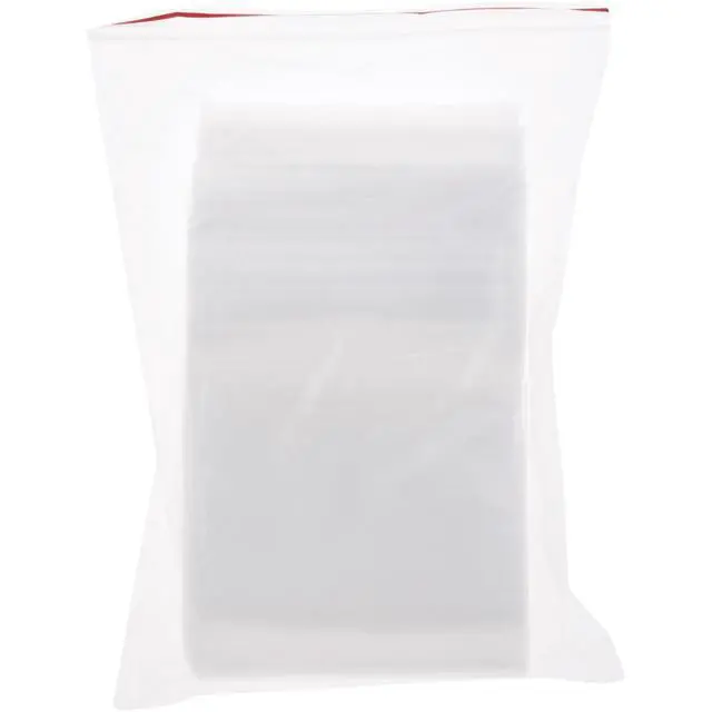 Alt view image 3 of 4 - 6" x 14" (Case of 1,000), 4 Mil Heavy Duty Zipper Reclosable Plastic Bags