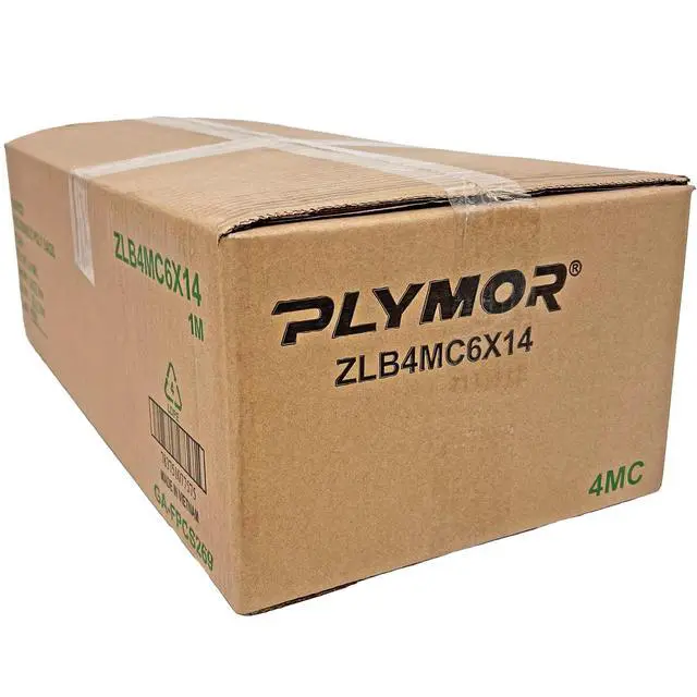 Alt view image 4 of 4 - 6" x 14" (Case of 1,000), 4 Mil Heavy Duty Zipper Reclosable Plastic Bags