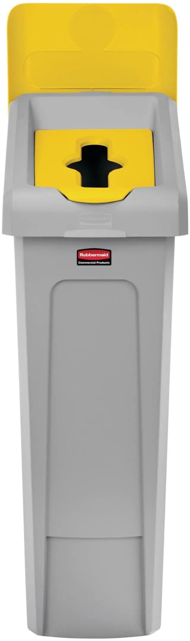 Main image of SLIM JIM Recycling Station 1-Stream Bottles/Cans Bin/Can/Kit/Station, 23 GAL, for Kitchens/Classrooms/Offices/Back of House/Higher Education/Commercial Facilities