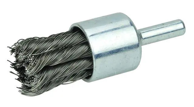 Alt view image 2 of 2 - 10025 3/4" Knot Wire End Brush,.014" Steel Fill, Made in The USA (Pack of 10)
