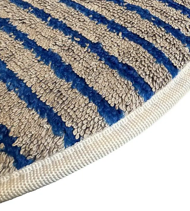 Alt view image 3 of 6 - 19" Microfiber Scrubber Carpet Bonnets | 6 Pack