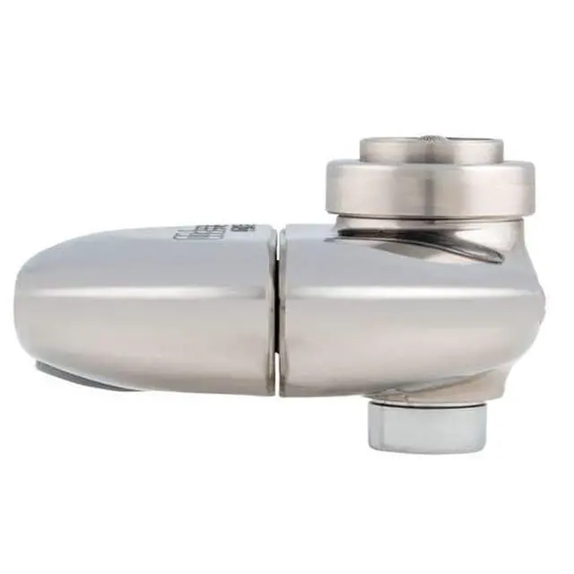 Alt view image 5 of 6 - 7620 Axion eyePOD Polished Stainless Steel Faucet-Mounted Eyewash, Silver, 12 x 12 x 12 inches