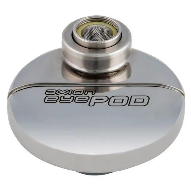 Alt view image 6 of 6 - 7620 Axion eyePOD Polished Stainless Steel Faucet-Mounted Eyewash, Silver, 12 x 12 x 12 inches