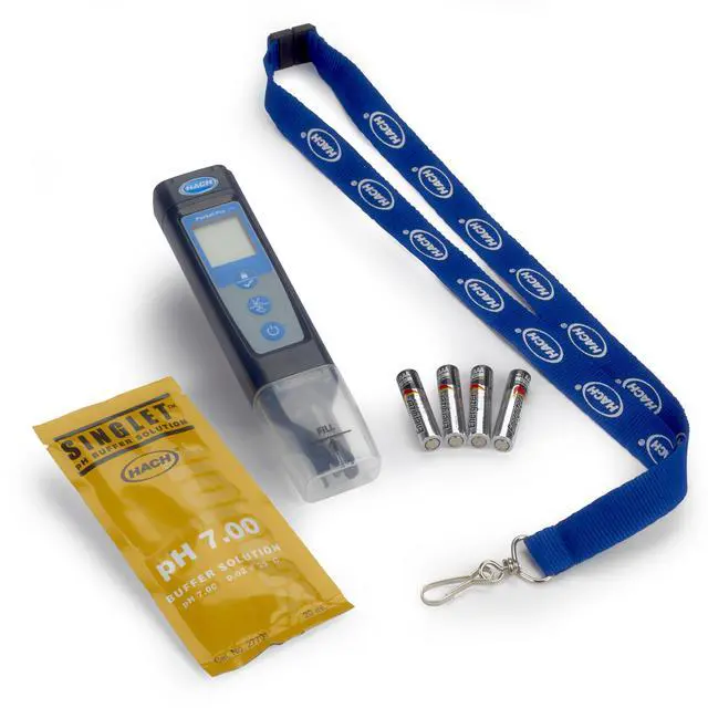 Alt view image 2 of 6 - Pocket Pro pH Tester, pH Meter for Water Analysis pH & Temp Testing, Large LCD Screen, Replaceable Batteries, Built-in Diagnostics, 9531000