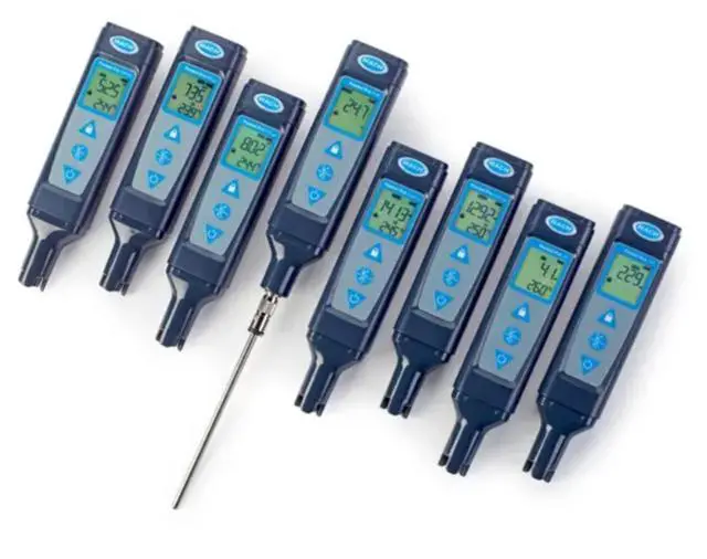 Alt view image 5 of 6 - Pocket Pro pH Tester, pH Meter for Water Analysis pH & Temp Testing, Large LCD Screen, Replaceable Batteries, Built-in Diagnostics, 9531000