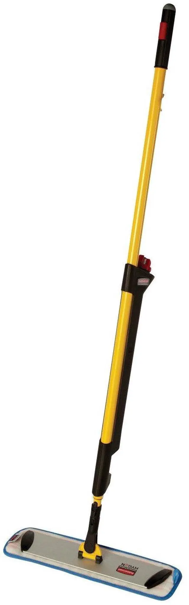 Main image of Rubbermaid Commercial 1835528 Products Pulse Microfiber Floor Cleaning System, Handle with Single-Sided Mop Frame, Yellow