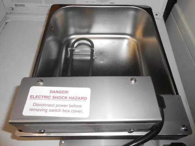 Alt view image 2 of 5 - CP807 - Condensate Drain Pan: 120V AC, 1, 000 W Watts, 8.34 A Amps, 10 gal Dissipation Rate per Day, 3 ft