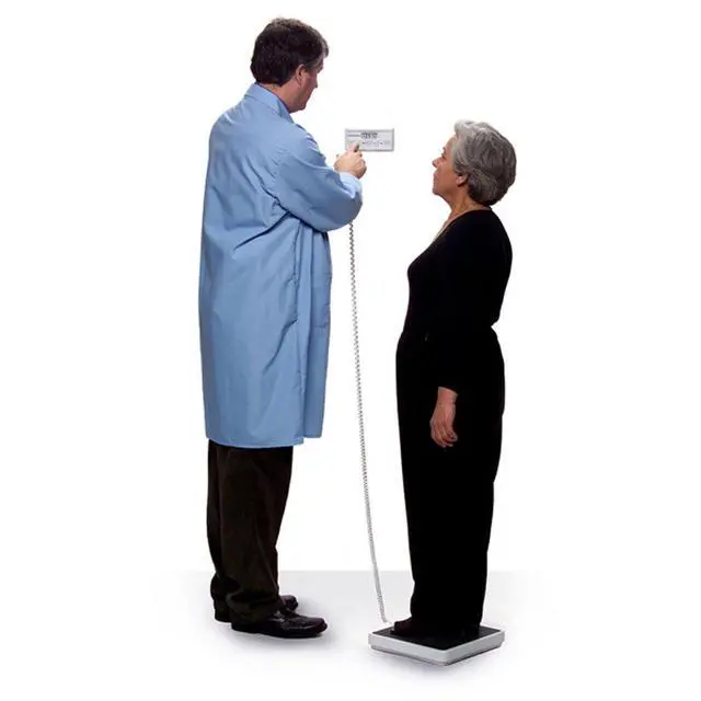 Alt view image 3 of 4 - 349KLX Digital Scale, Remote Display, Capacity 400 lb, Resolution 0.2 lb, 12-1/2" x 12" x 1-7/8" Platform