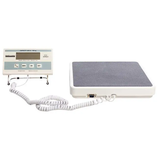 Alt view image 4 of 4 - 349KLX Digital Scale, Remote Display, Capacity 400 lb, Resolution 0.2 lb, 12-1/2" x 12" x 1-7/8" Platform