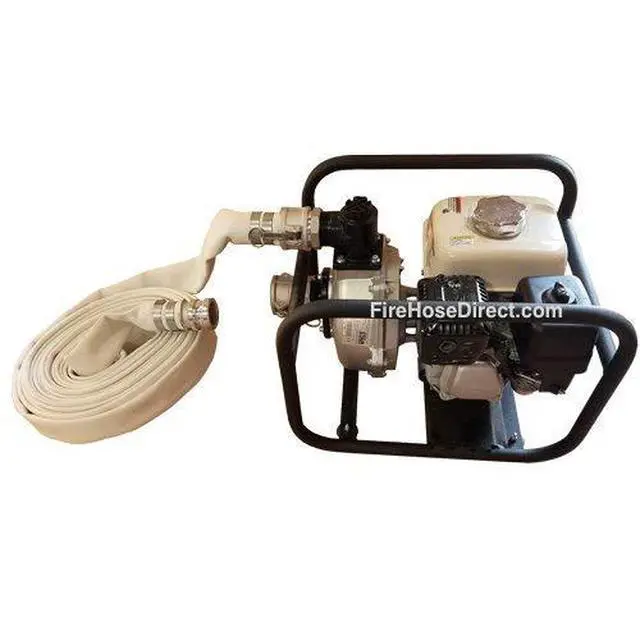 Alt view image 6 of 6 - White 2" x 25' Double Jacket Camlock (Cam and Groove) Mill Discharge Hose