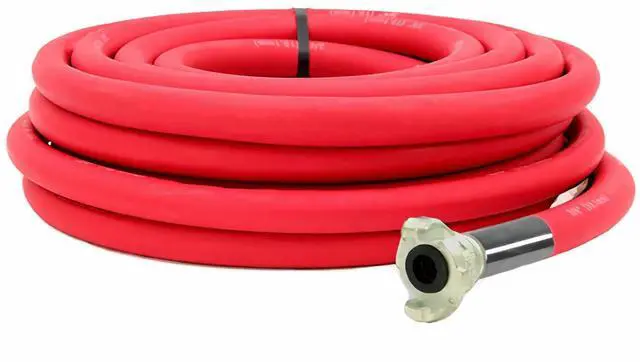 Main image of Jackhammer Rubber Air Hose Assembly with 3/4" Universal (Chicago) Couplings - 50ft