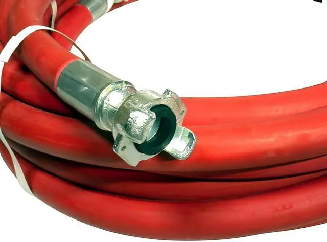 Alt view image 3 of 3 - Jackhammer Rubber Air Hose Assembly with 3/4" Universal (Chicago) Couplings - 50ft