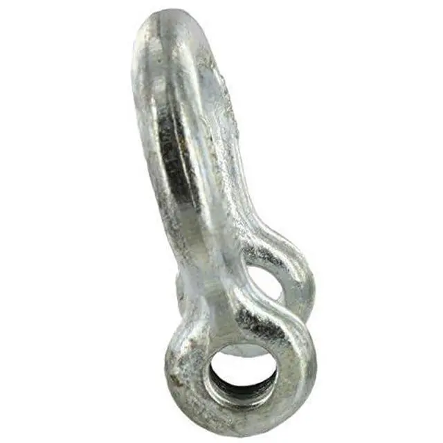 Alt view image 2 of 6 - 5/8 Inch Galvanized Screw Pin Anchor Shackles (20 Pack), 3.25 Ton (6,500 LBS) Working Load Limit, Hot Dip Galvanized Shackles for Lifting, Rigging, and Towing, Forged Steel