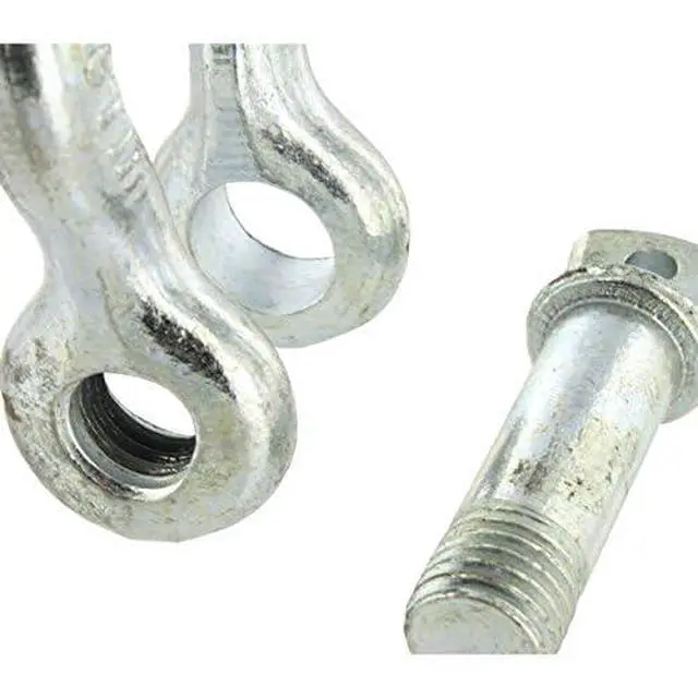 Alt view image 4 of 6 - 5/8 Inch Galvanized Screw Pin Anchor Shackles (20 Pack), 3.25 Ton (6,500 LBS) Working Load Limit, Hot Dip Galvanized Shackles for Lifting, Rigging, and Towing, Forged Steel