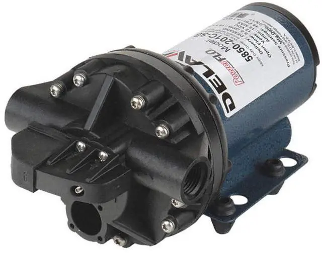 Main image of 5850-201C-SB Diaphragm Pump 12V, 45PSI, 5.0GPM, Demand Pump