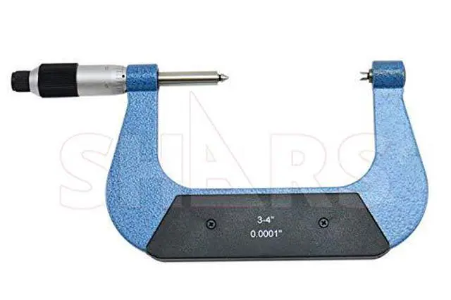 Alt view image 2 of 6 - 3-4" Screw Thread Micrometer with Anvils 303-2373 M)