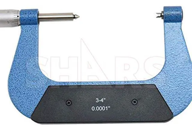 Alt view image 3 of 6 - 3-4" Screw Thread Micrometer with Anvils 303-2373 M)