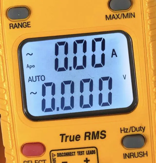 Alt view image 3 of 6 - DL579 600A AC/DC Dual Display TRMS-Clamp Multimeter with Temperature & Capacitance, 750/1000V AC/DC, Microamps, Continuity, Diode Test, Frequency/Duty Cycle, Low Z