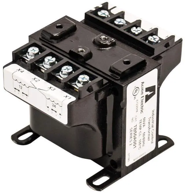 Main image of Industrial Control Transformer.100 kVA 240 X 480 Primary Volts - 120 X 240 Secondary Volts, Factory Installed integrally Mounted 2-Pole Primary Block