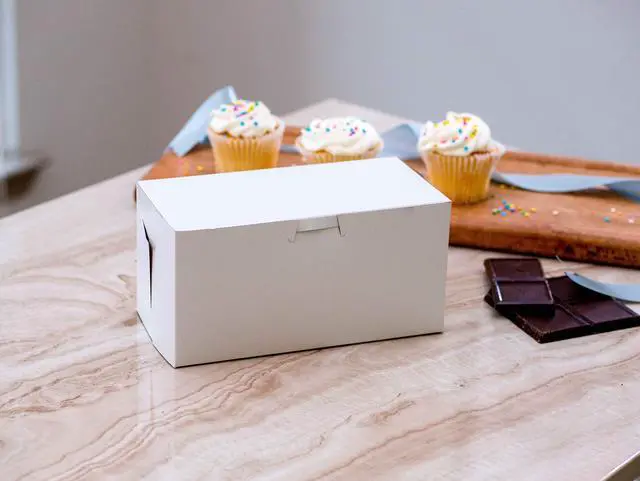 Alt view image 6 of 6 - SCT White One-Piece Non-Window Bakery Boxes, 9 x 9 x 4, White, Paper, 200/Carton