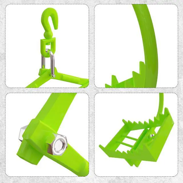 Alt view image 4 of 6 - 36in Rock Tongs Heavy Duty Steel Lifting Tool 2 Serrated Claw Rock Grabbing Tongs, 1500lb Capacity Log Tongs for Tractor/Truck/Skidder - 36" Max Grip, Industrial Construction & Landscaping Tool