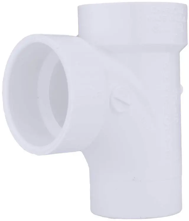 Main image of 1 1/2 DWV Sanitary TEE Street DWV (Drain, Waste and Vent) (20 Unit Box)