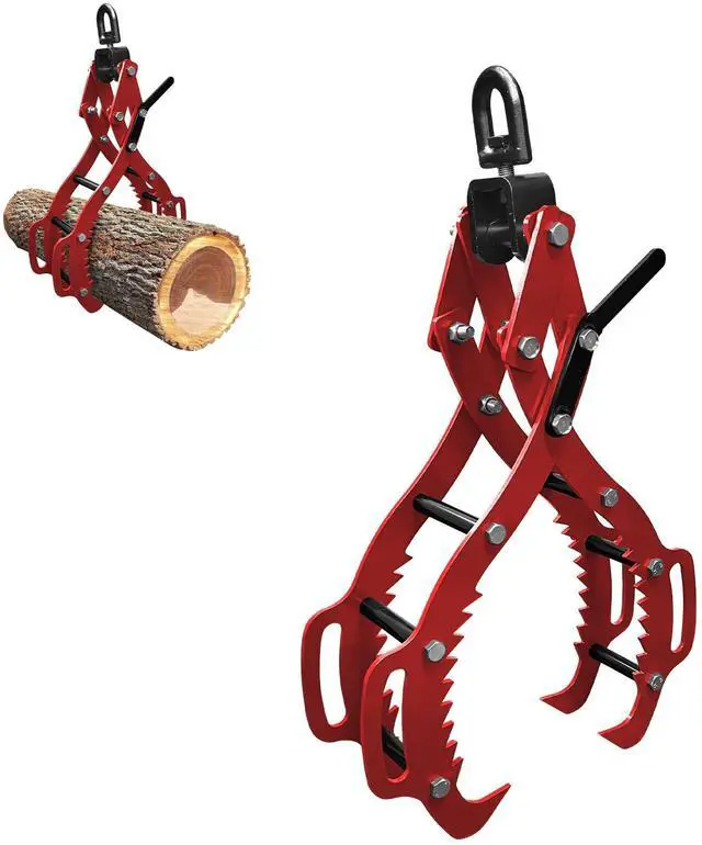 Main image of 36inch Log Lifting Tongs Log Grapple for Logging Tongs,4 Claw Timber Heavy Duty Solid Steel/Eagle Claws Design,Log Lifting Tongs for Tractor, Timber Lifting Tongs for Truck, ATV, Tractor, Skidder