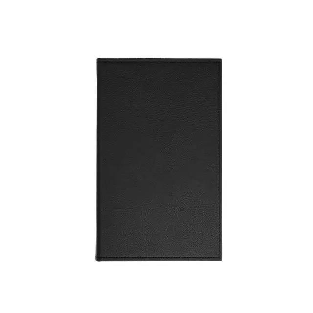 Alt view image 2 of 5 - s Made of Premium Faux Leather (10-Pack) - 8.5" X 14" (Black, 2 Views)