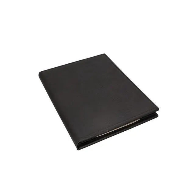 Alt view image 4 of 5 - s Made of Premium Faux Leather (10-Pack) - 8.5" X 14" (Black, 2 Views)
