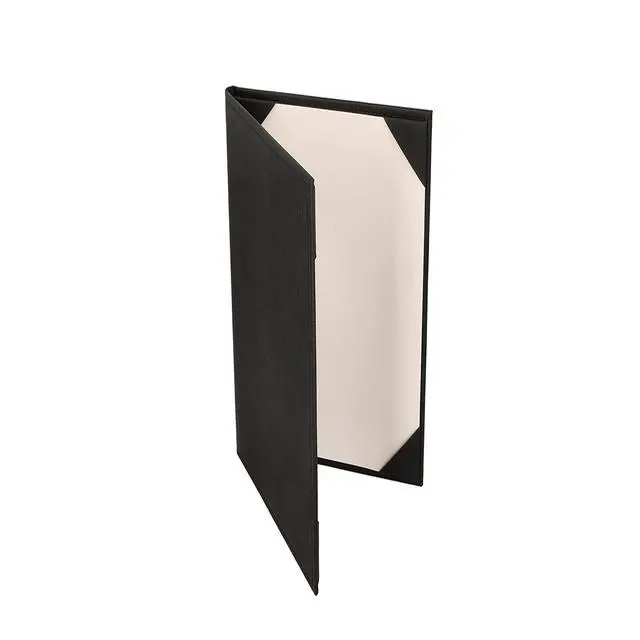 Alt view image 5 of 5 - s Made of Premium Faux Leather (10-Pack) - 8.5" X 14" (Black, 2 Views)