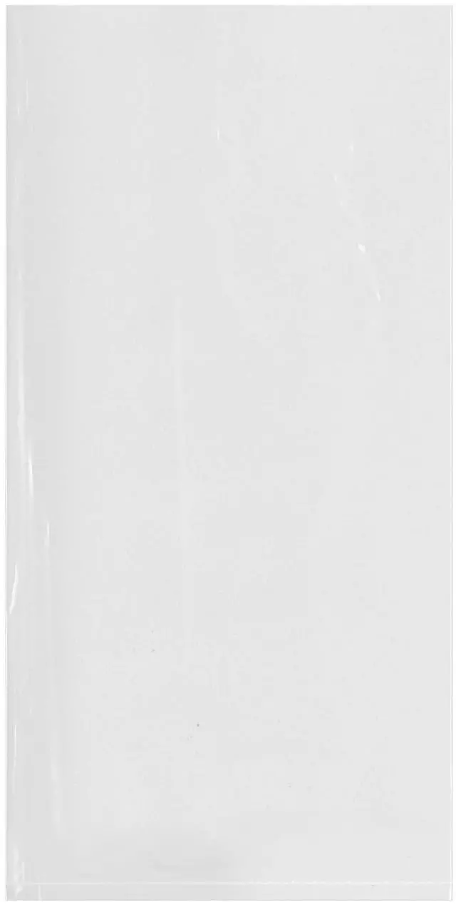Main image of 6" x 12" (Case of 1,000), 4 Mil Flat Open Clear Plastic Poly Bags