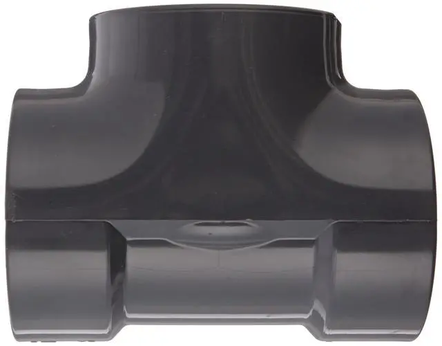 Alt view image 2 of 2 - 805-040 Series 805 PVC Pipe Fitting, Tee, Schedule 80, 4" NPT Female