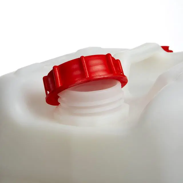 Alt view image 4 of 6 - 5 Gallon Stackable Carboy with Leakproof Cap and Handle, HDPE Food Grade, BPA Free, Made in USA (Natural, 4 Pack)