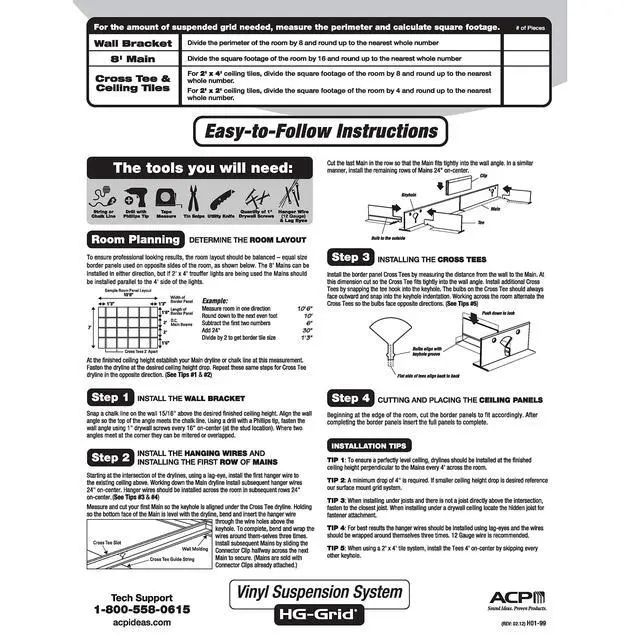 Alt view image 6 of 6 - 100 sq ft Black Suspended Ceiling Kit