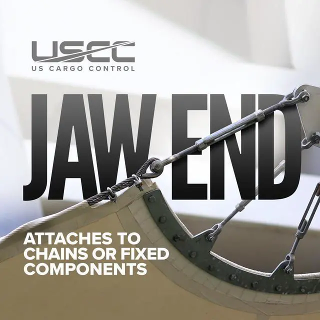 Alt view image 4 of 6 - Jaw and Jaw Turnbuckles 1" x 12" (2-Pack), 10,000 LBS Working Load Limit, UNC Thread Hot-Dipped Galvanized Turnbuckle Heavy Duty for Wire Rope, in-Line Pulls & Tension Applications