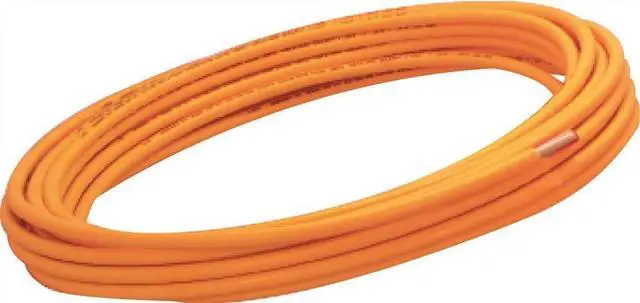 Main image of DG06050 Coated Copper Tubing, Orange, 3/8" Od x 50'
