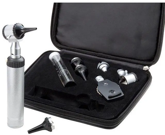 Main image of Standard Diagnostic Set with Otoscope and Ophthalmoscope, 2.5V, Fitted Case, Proscope 5210