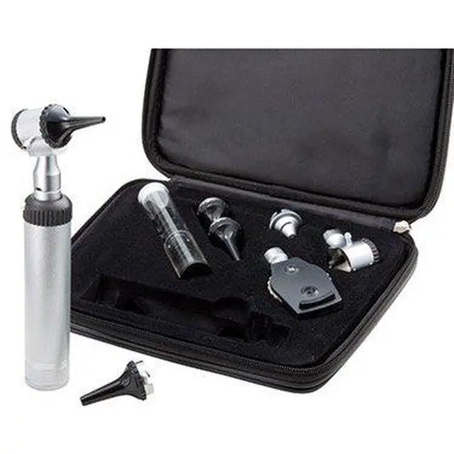 Alt view image 2 of 2 - Standard Diagnostic Set with Otoscope and Ophthalmoscope, 2.5V, Fitted Case, Proscope 5210