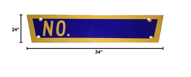 Alt view image 2 of 2 - Pennsylvania Official Inspection Station Sign with Number Plate and Hardware