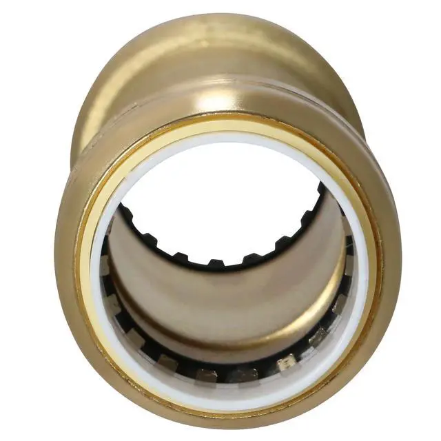 Alt view image 3 of 3 - 1 Inch PVC Push Fit Slip Coupling, Push to Connect PVC Coupling, 10 Pieces