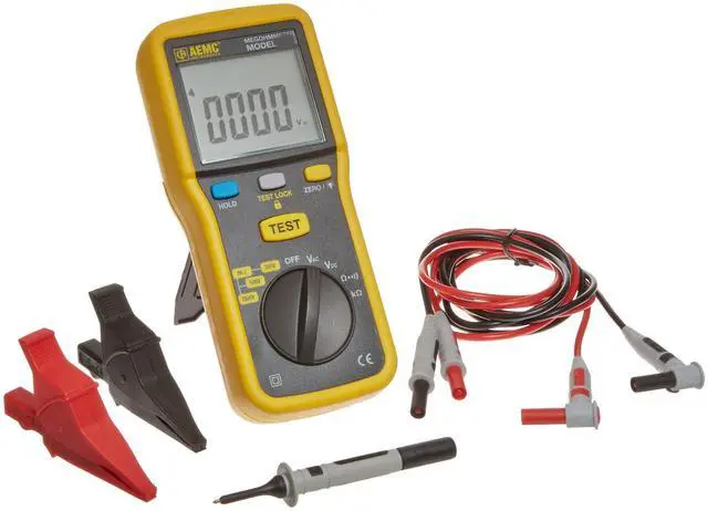 Main image of 2126.53 Digital Megohmmeter, 1000V, Black