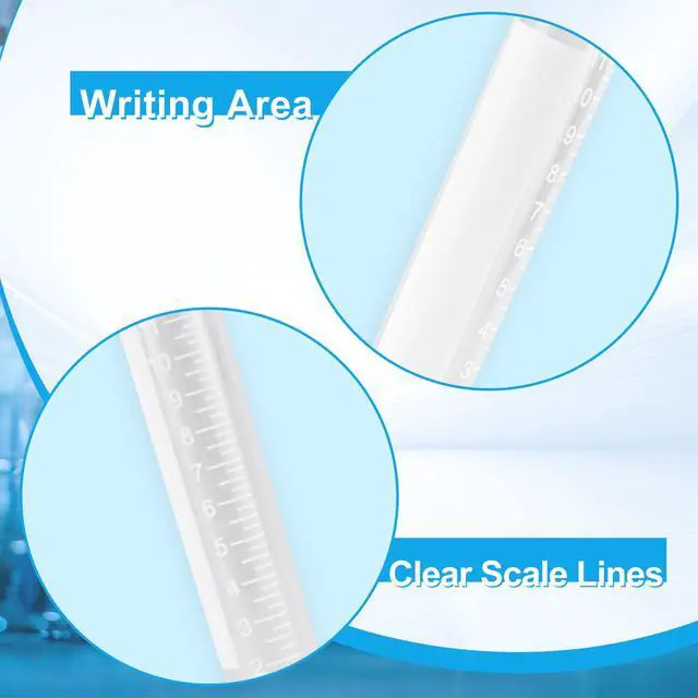 Alt view image 3 of 6 - Culture Tube, 14ml Sterile Culture Tube with Dual Position Cap, 17×100mm, Graduation, Polypropylene, for Cell Culture, Biological Research, Myclogy and Other Lab Experiment, Pack of 500