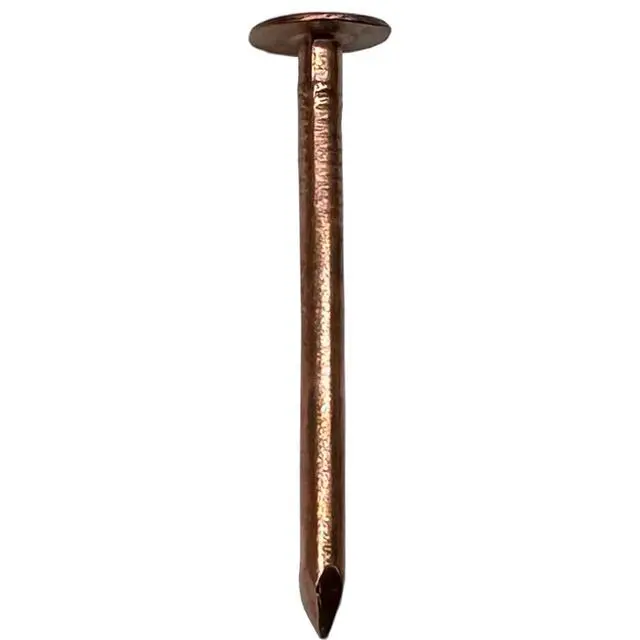 Alt view image 5 of 6 - 1.75 Copper Roofing Nails Premium Quality for Roofing, Flashing Qty (Approx 1380 nails) - 10 lbs