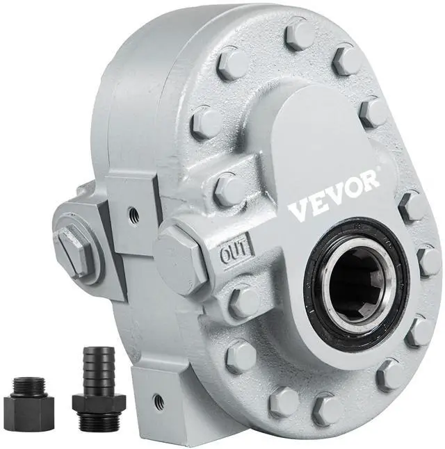 Main image of Hydraulic Pump 16.6GPM Hydraulic Motor 540RPM Log Splitter 2500PSI Hydraulic Splitter SAE 12 Outlet Port Hydraulic Pump for Log Splitter for Truck Tailgate Lift,Scissor Lift, Dump Trailer