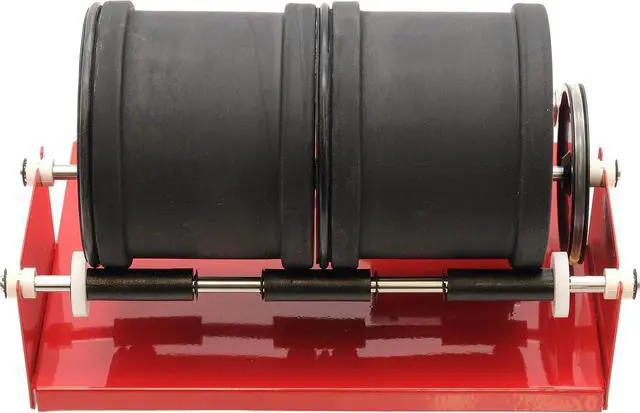 Alt view image 3 of 5 - A-R2 Rotary Rock Tumbler with Two Barrels