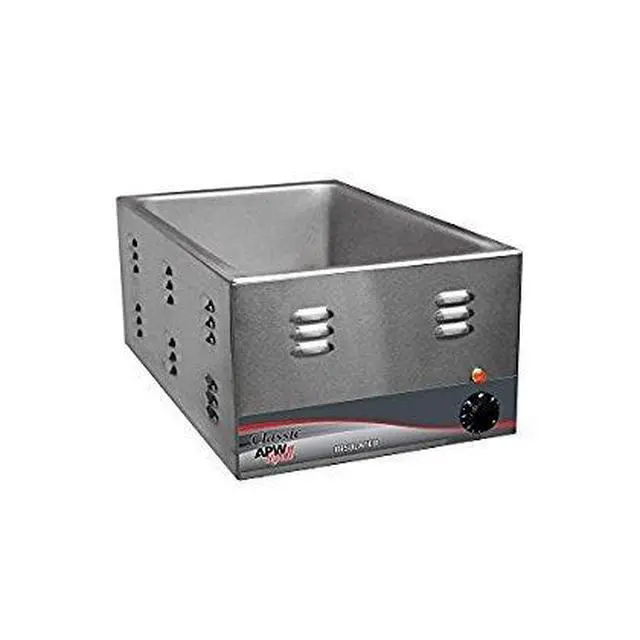 Alt view image 2 of 3 - 3D-W3VI-120 22 qt Classic Countertop Food Warmer - 22 1/16" L x 14" 1/16" W x 9 3/4" H
